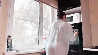 New episode of cleaning with me | Cleaning windows and microwave | Clean Home 2025 #8