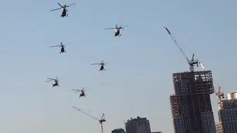 HELICOPTER FLY OVER #2