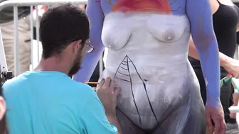 BODY PAINTING DAY : PYRAMID #5