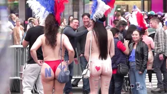 NAKED CHICKS , TIMES SQUARE #2