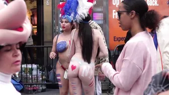 NAKED CHICKS , TIMES SQUARE #4