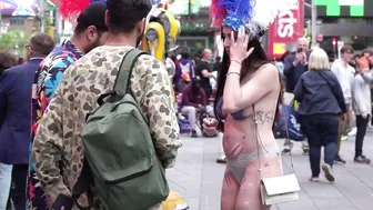 NAKED CHICKS , TIMES SQUARE #8