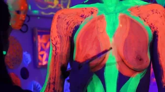 UV BODY PAINTING #3