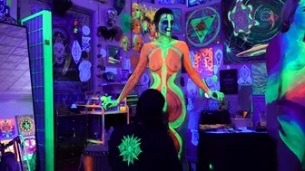 UV BODY PAINTING #8