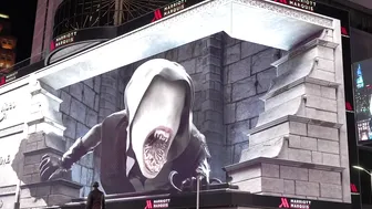 THE BIGGEST 3-D MOVIE ADVERTISEMENT IN THE WORLD #6