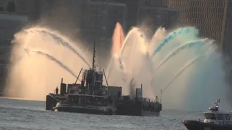 July 4th NYFD FIRE BOAT SALUTE