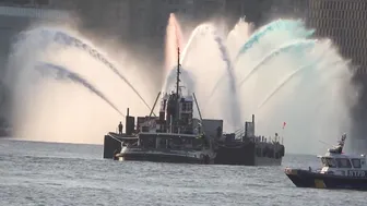 July 4th NYFD FIRE BOAT SALUTE #7