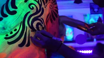 UV BODY PAINTING # 2 №2 #7