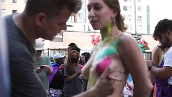 PRIDE BODY PAINTING NYC #2