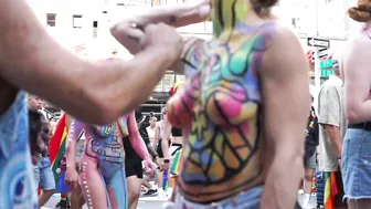 PRIDE BODY PAINTING NYC #9