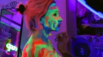 BODY PAINTING IN THE DARK (PART #-2) #5