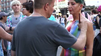 Pride NYC Body Painting