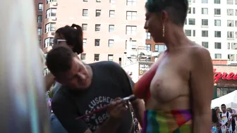 Pride NYC Body Painting #3