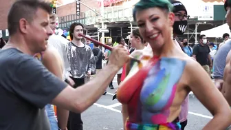 Pride NYC Body Painting #8