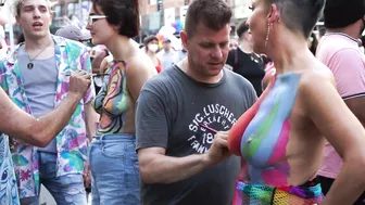 Pride NYC Body Painting #9