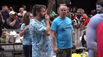 WALKING NAKED IN TIMES SQUARE