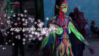 BODY PAINTING : MORE BALLET IN THE DARK #3