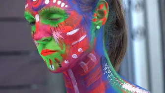 BODY PAINTING : LUMINOUS # 4