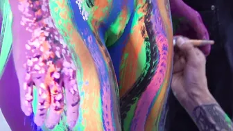 BODY PAINTING : LUMINOUS # 4 #7