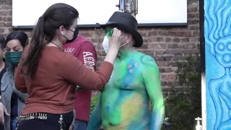 BODY PAINTING : COWBOY CARL #3