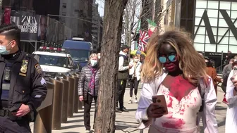 GIRL IN WHITE versus the POLICE