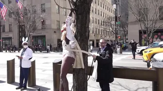 GIRL IN WHITE + THE TREE = THE POLICE #2