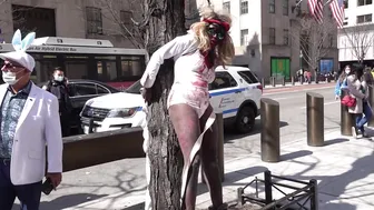 GIRL IN WHITE + THE TREE = THE POLICE #5