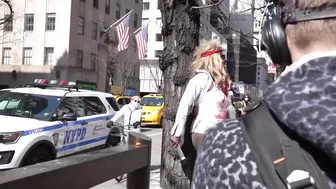 GIRL IN WHITE : Interviews POLICE and then claims she is Jesus Christ . #10