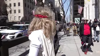 GIRL IN WHITE : Interviews POLICE and then claims she is Jesus Christ . #5