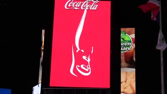 COKE : Times Square Neon Display. #2