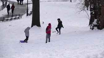 CENTRAL PARK : after 2 days Mega Snow. 12/18/20. #10