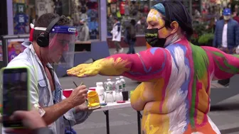 BODY PAINTING : COLORFUL X2