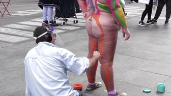 BODY PAINTING : COLORFUL X2 #4