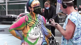 BODY PAINTING : COLORFUL X2 #8