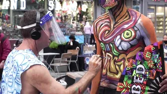 INTRICATE BODY PAINTING BY ANDY #10