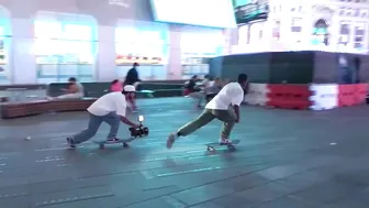 SKATE BOARDING : TIMES SQUARE #2