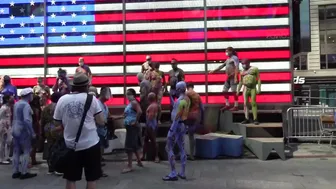 BODY PAINTING DAY NYC 2020 : TIMES SQUARE FINALE #2