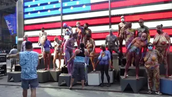 BODY PAINTING DAY NYC 2020 : TIMES SQUARE FINALE #3