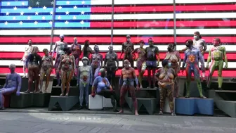 BODY PAINTING DAY NYC 2020 : TIMES SQUARE FINALE #6