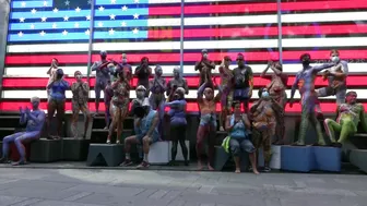 BODY PAINTING DAY NYC 2020 : TIMES SQUARE FINALE #7