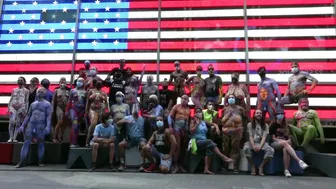 BODY PAINTING DAY NYC 2020 : TIMES SQUARE FINALE #9