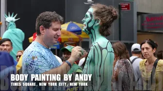 BODY PAINTING WITH ANDY # 6