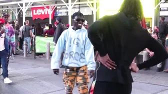 DANCING AT TIMES SQUARE #4