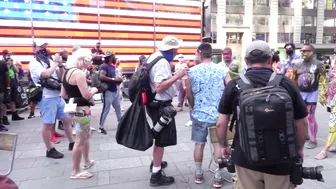 BODY PAINTING NYC 2020 : THE WALK TO THE NYC LIBRARY #4