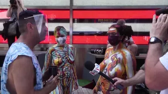 BODY PAINTING DAY NYC 2020 : INTERVIEW WITH ANDY GOLUB #9