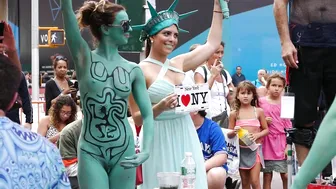 Body Painting and Ms Lady Liberty #4