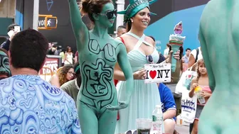 Body Painting and Ms Lady Liberty #5