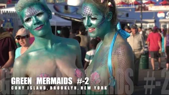 GREEN MERMAIDS # 2