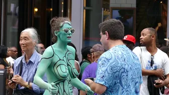 Times Square Body PAINTING #- 4