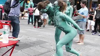 Times Square Body PAINTING #- 4 #10